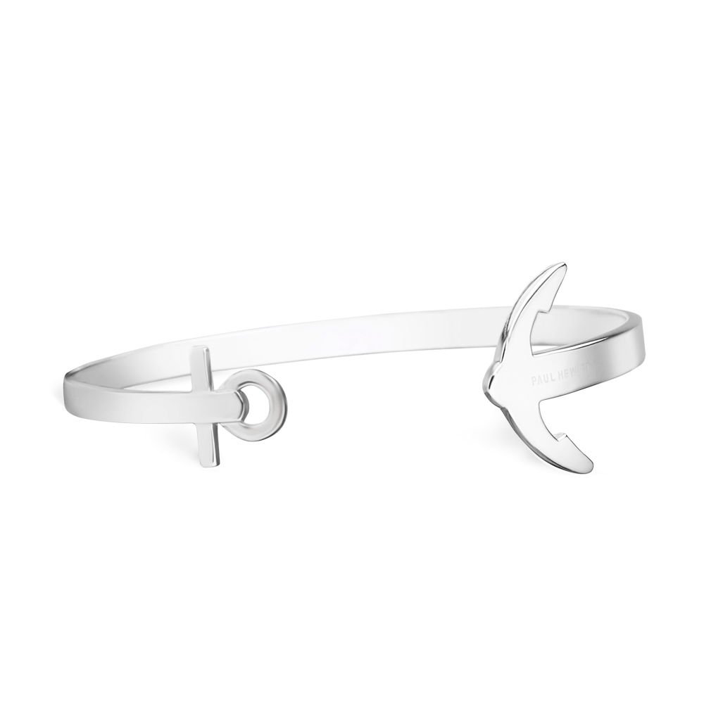 Paul Hewitt Ancuff Stainless Steel Bracelet - M