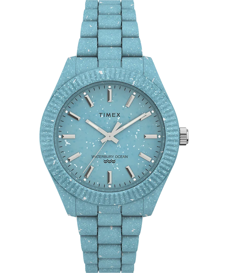 Timex Waterbury Ocean Recycled Plastic Bracelet Watch TW2V33200