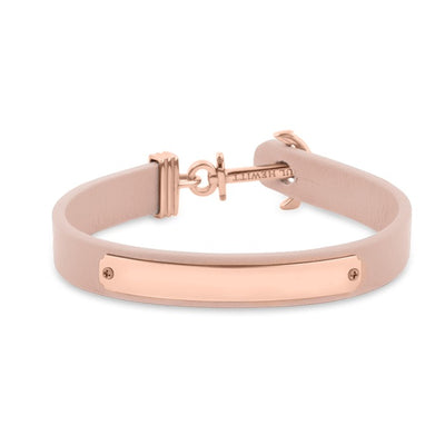 Paul Hewitt Signum Female Engraveable Rose Gold / Nude Bracelet - XS