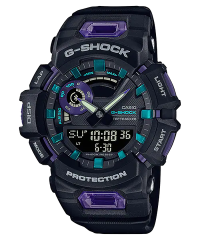 G-Shock G-Squad Black Resin Band Watch GBA900-1A6