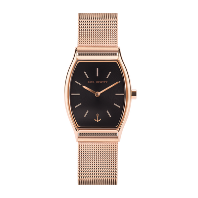 Paul Hewitt Modern Edge Black Sunray Gold Watch