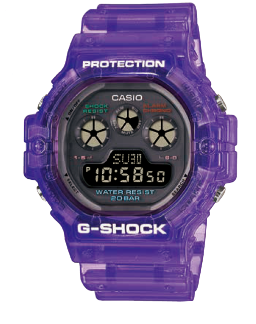 G-Shock Purple Resin Band Watch DW5900JT-6D