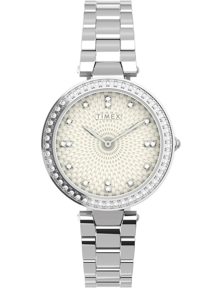 Timex Adorn with Crystals 32mm Bracelet Watch TW2V45000