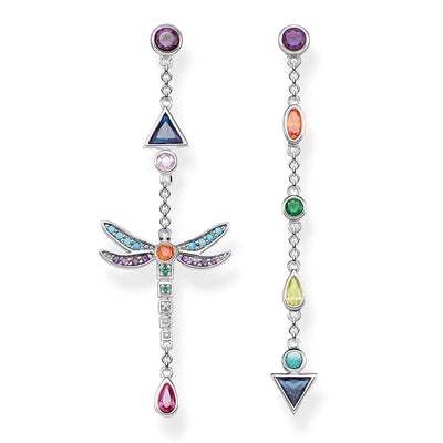 Thomas Sabo 耳环 蜻蜓 银色 TH2033