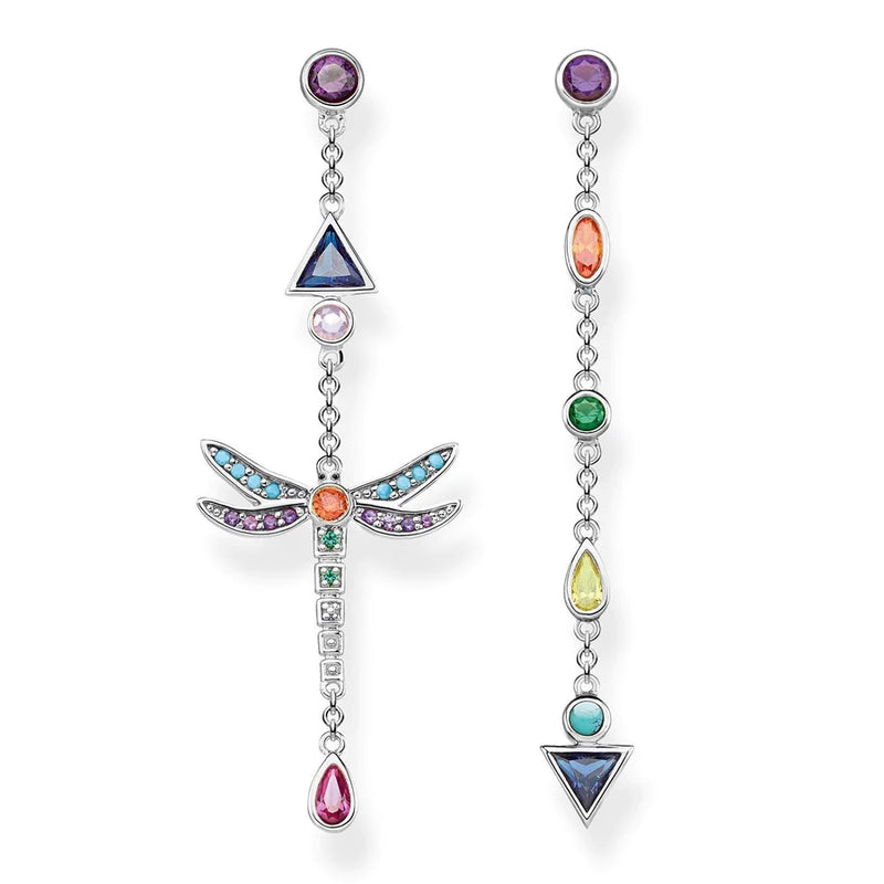 Thomas Sabo 耳环 蜻蜓 银色 TH2033