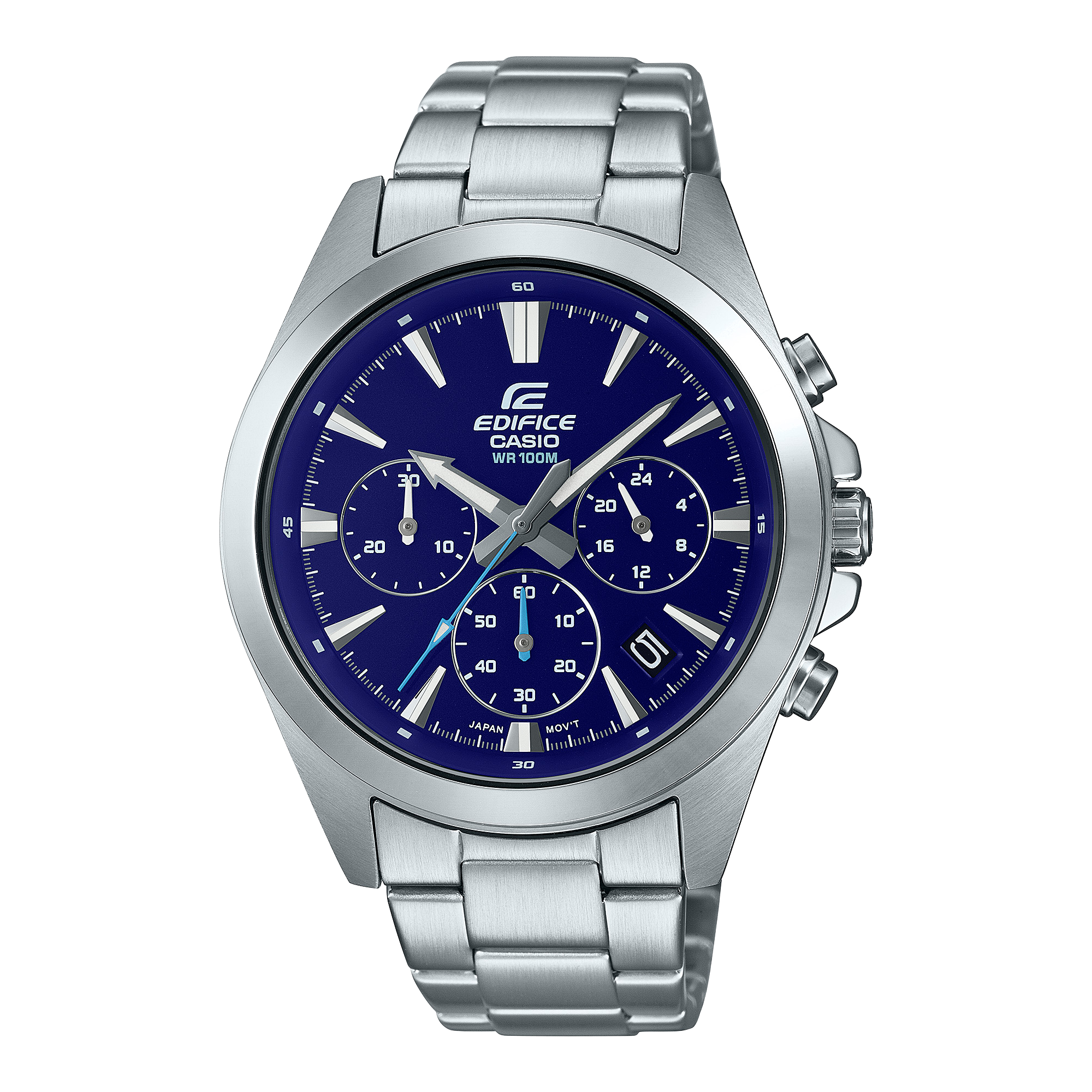 Casio Edifice Standard Chronograph Blue Dial EFV630D-2A