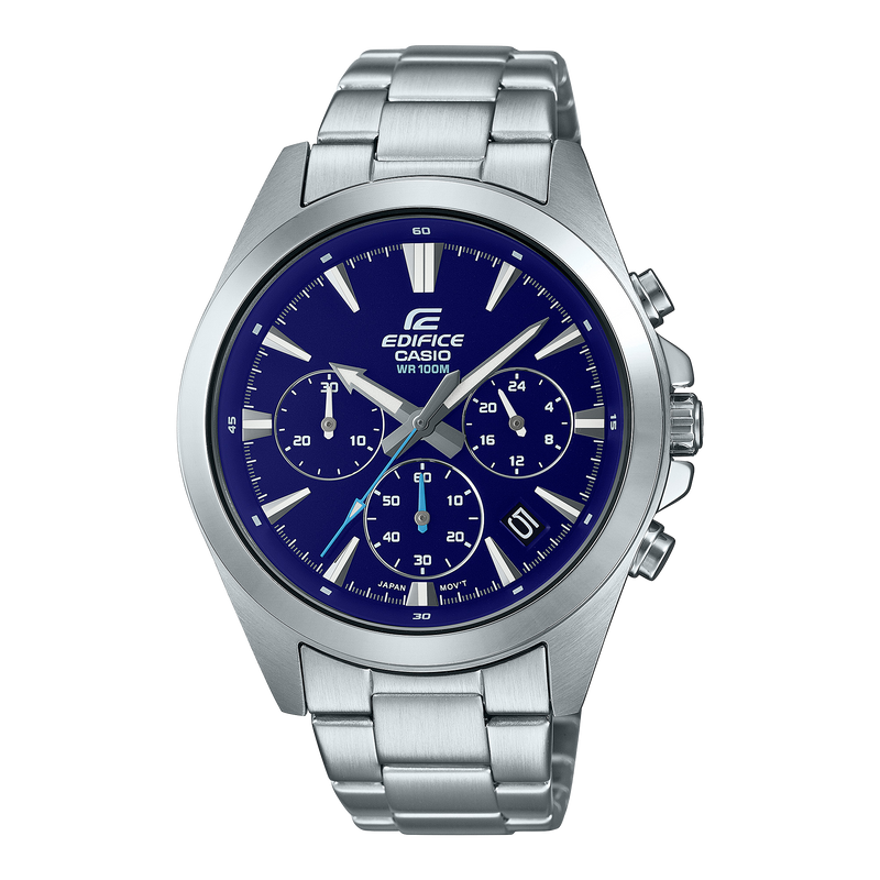 Casio Edifice Standard Chronograph Blue Dial EFV630D-2A