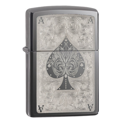 Zippo 28323 Lucky Ace 黑冰打火机