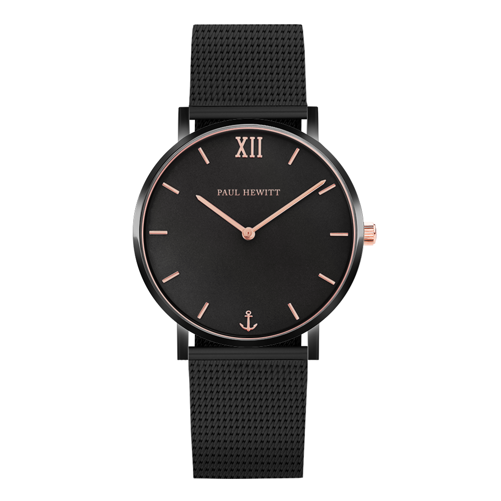Paul Hewitt Sailor Black Sunray Watch