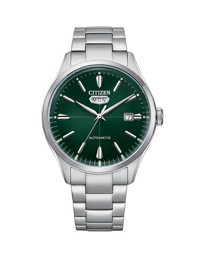 Citizen Crystal 7 Green Dial Automatic Mens Watch NH8391-51X