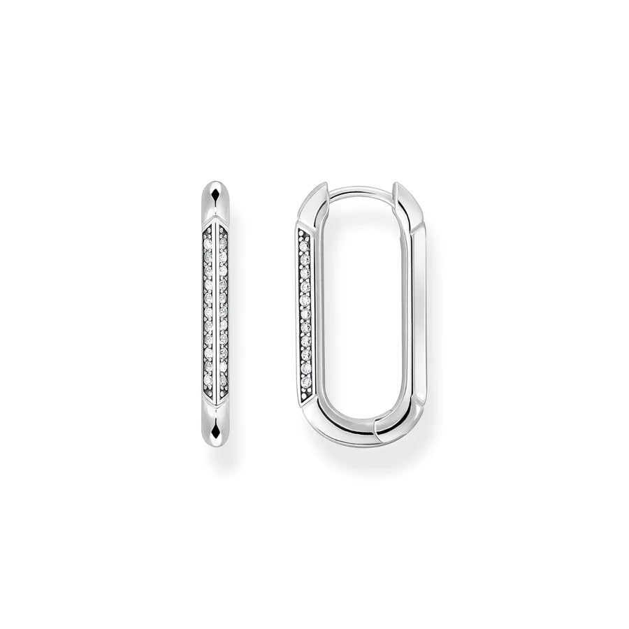Thomas Sabo Hoop Earrings Silver TCR674
