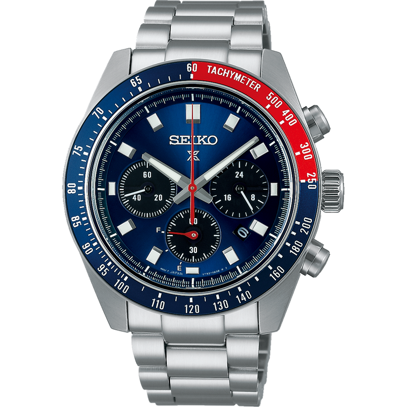 Seiko Prospex Solar Chronograph Blue Dial Watch SSC913P