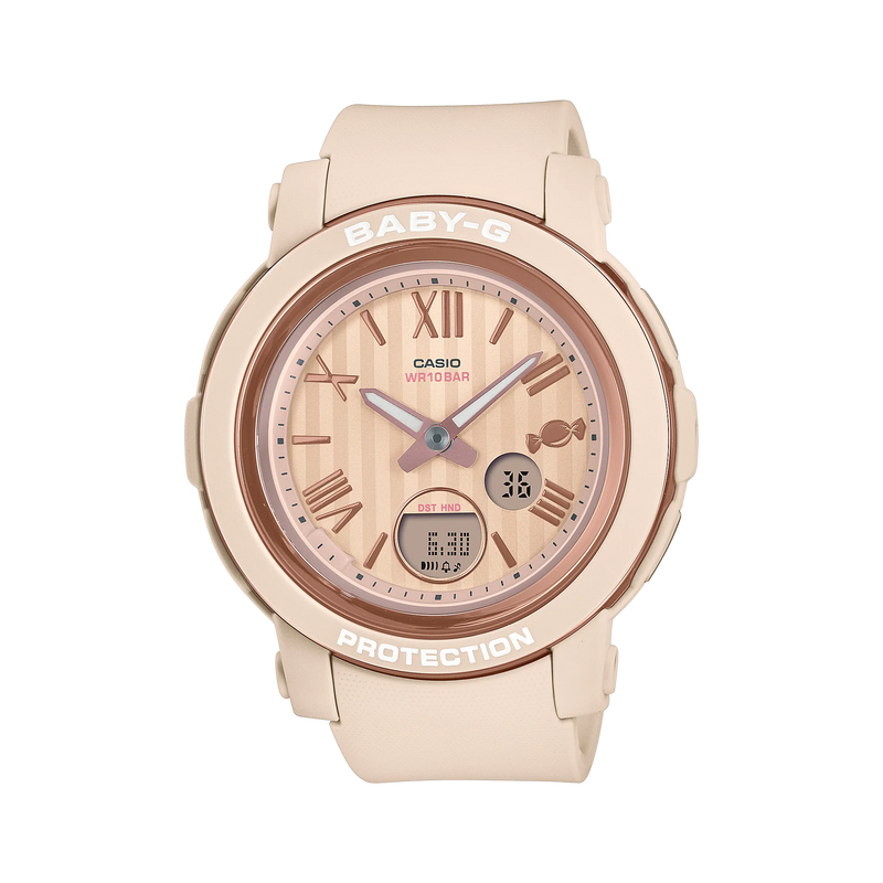 Baby-G Digital Analog Beige  Resin Band Watch BGA290SW-4A