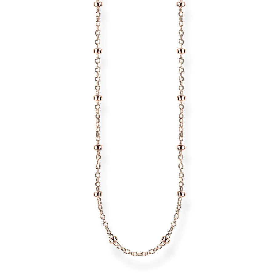 Thomas Sabo Rose Gold Plated Fine Ball Chain TKE1890R80