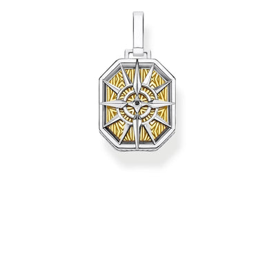 Thomas Sabo Compass Gold Small Pendant TPE867Y