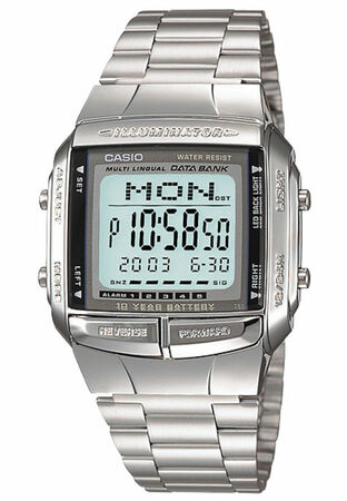 Casio Data Bank Illuminator Dual Time Alarm Digital Db360-1A D B360-1A Mens  Watch
