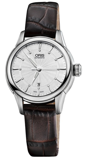 Oris Artelier Automatic Silver Dial Womens Watch