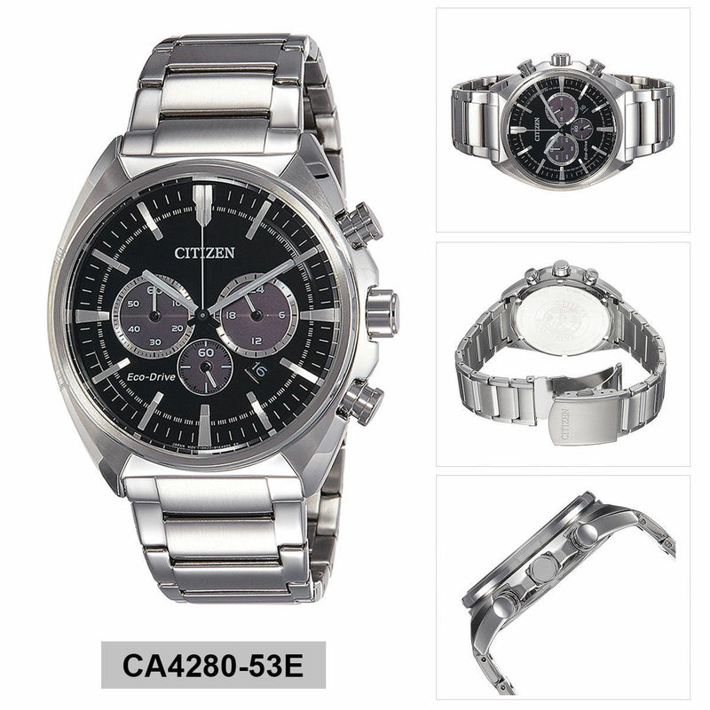 Citizen Eco-Drive Chronograph Ca4280-53E Mens Watch