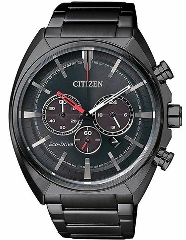 Citizen Eco Drive Black Authentic Mens Watch