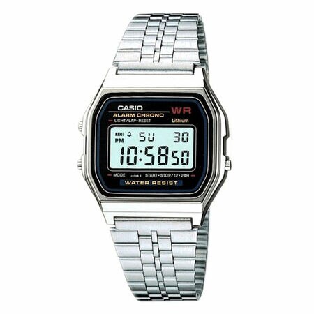 Casio A159W-N1Df Classic Digital Bracelet Unisex Watch