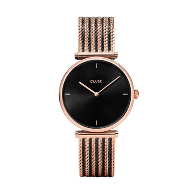 CLUSE Triomphe Mesh Bicolour Rose Gold Watch CW0101208005