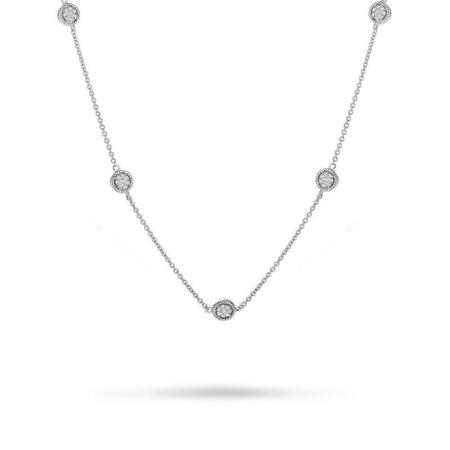 Georgini Karat 16 Inch Necklace Silver