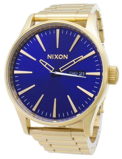 Nixon Sentry Ss A356-2735-00 Analog Quartz Mens Watch