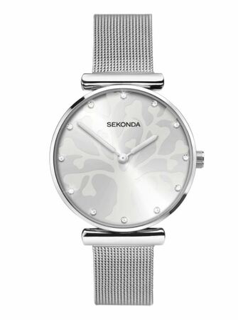 Sekonda Silver Case White Dial SK2847 Womens Watch