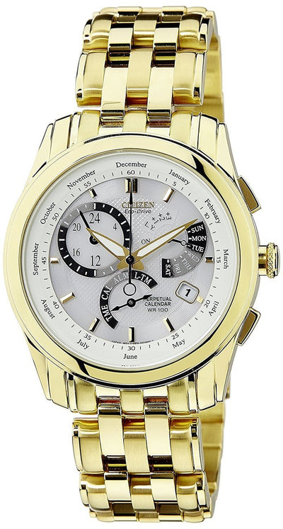 Citizen Analog White Dial Bl8006-58A Mens Watch