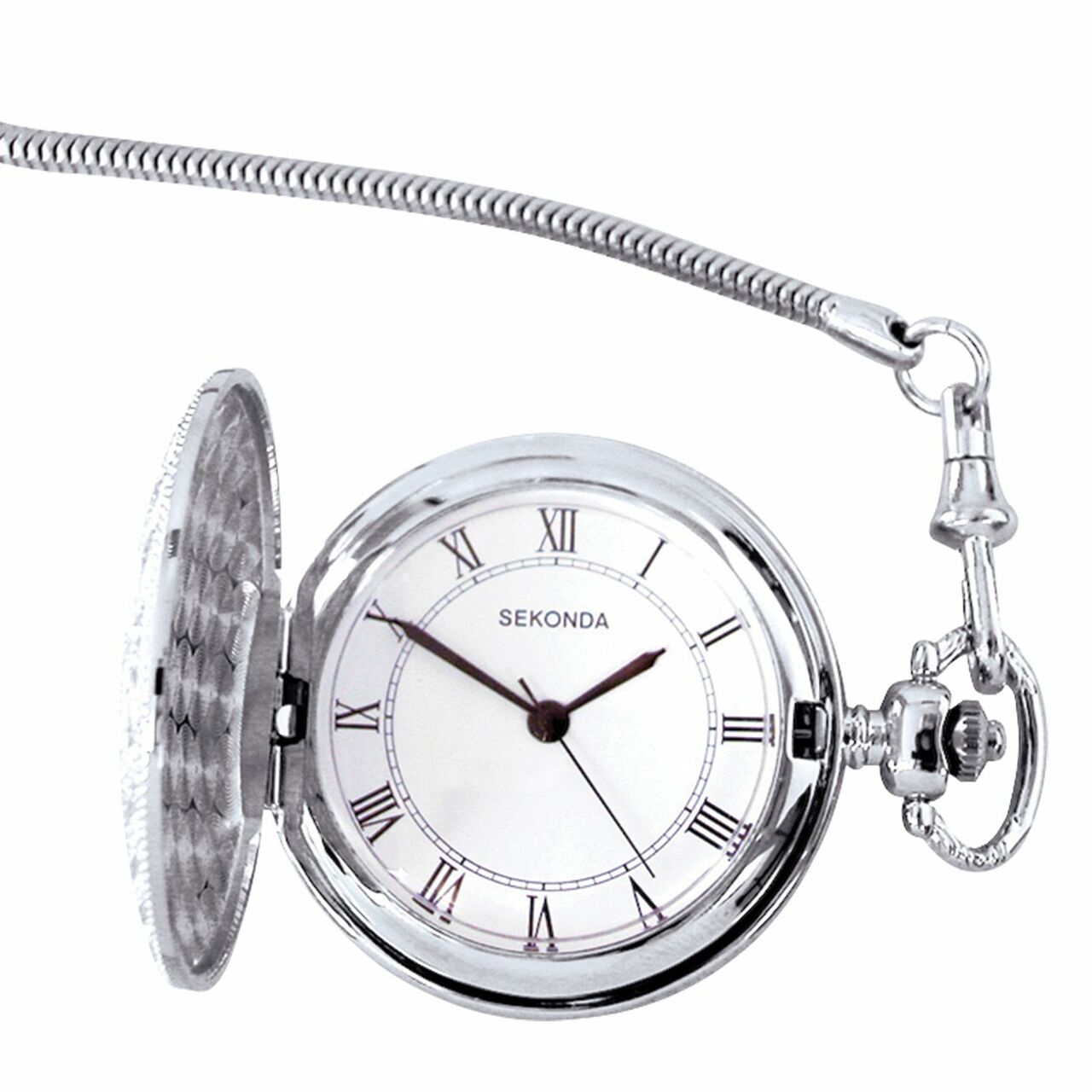 Sekonda Steel Colour Medium Pocket Unisex Watch