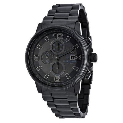 Citizen Nighthawk Ecodrive Chronograph Mens Watch