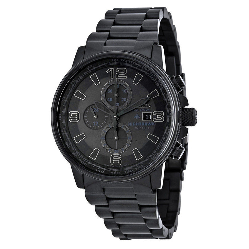 Citizen Nighthawk Ecodrive Chronograph Mens Watch