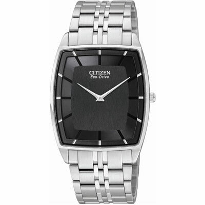 Citizen Eco-Drive Black Dial Stilletto Ar3020-53E - Unisex Watch