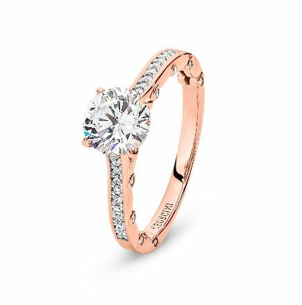 Georgini Ti Amo Ring Rose Gold Size 8