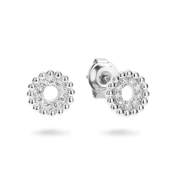 Georgini Aries Rhodium Earring Silver