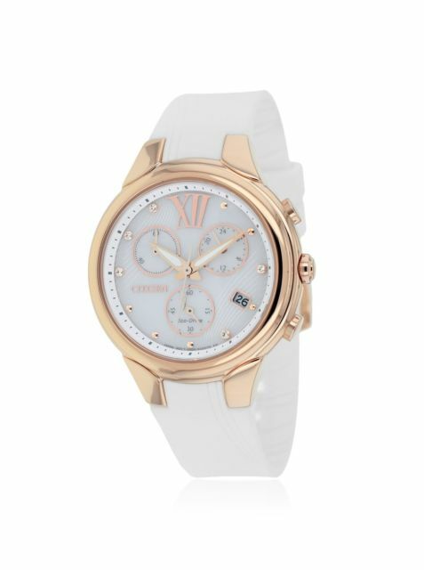 Citizen Eco-Drive Swarovski Crystal Fb1313-03A Womens Watch