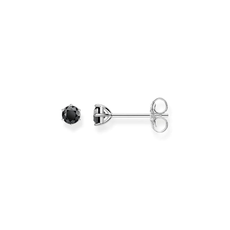 Thomas Sabo Ear Studs Black Stone TH1964BCZ