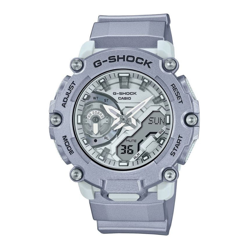 G-Shock 2200 Series Grey Resin Band Watch GA2200FF-8A