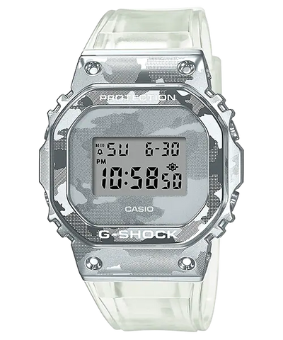 G-Shock G-Squad Transparent Resin Band Watch GM5600SCM-1D