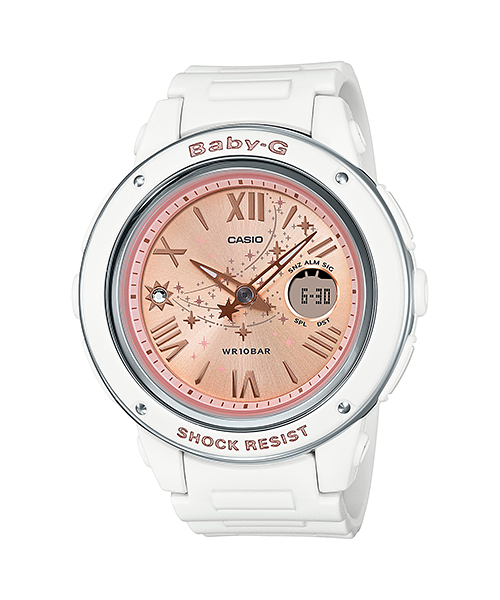 Baby-G Bright Shooting Stars Style Shining Crystal Watch BGA-150ST-7A