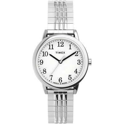 Timex Easy Reader Expansion Stainless Steel Band Watch TW2U08600