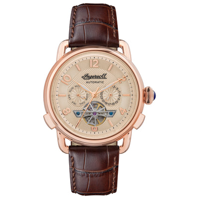 Ingersoll New England Automatic Brown Watch