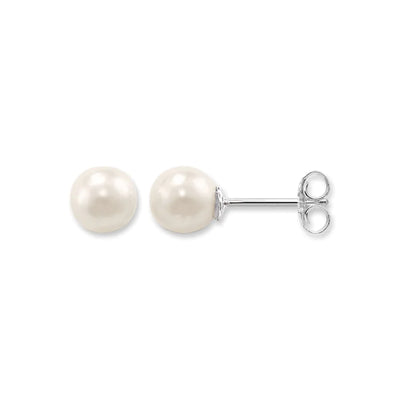 Thomas Sabo Pearl Ear Studs TH1430WH