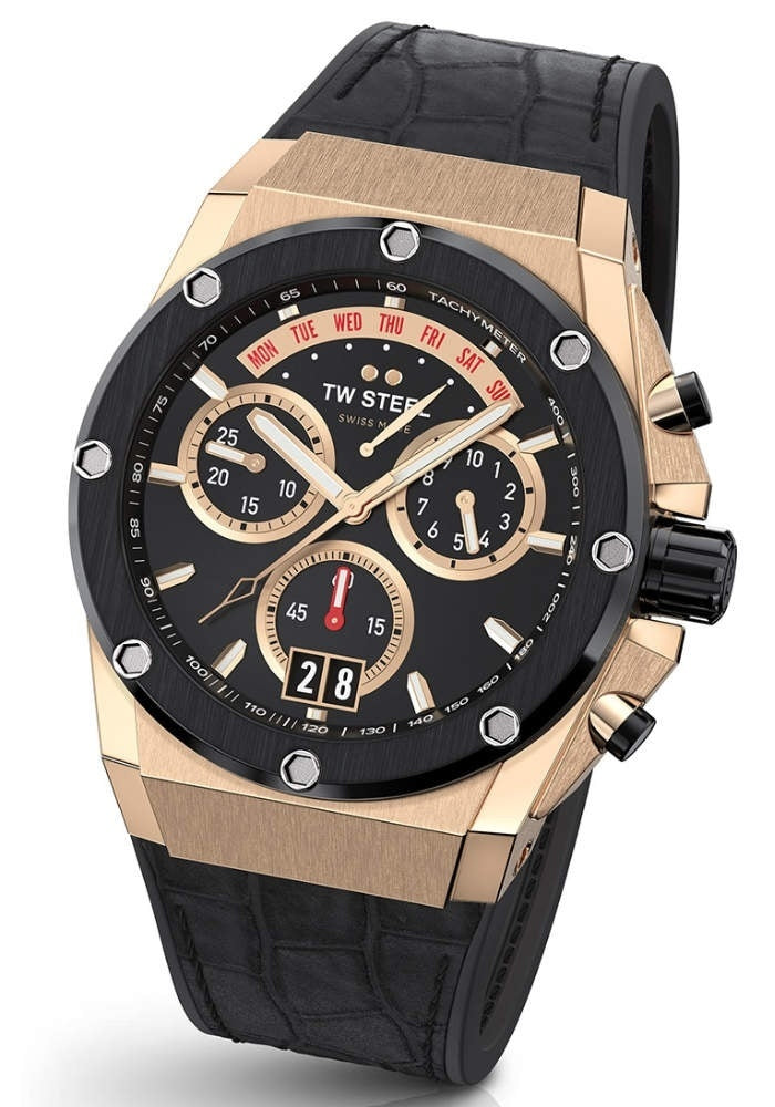 TW Steel Genesis Collection 44mm Chronograph Watch ACE113