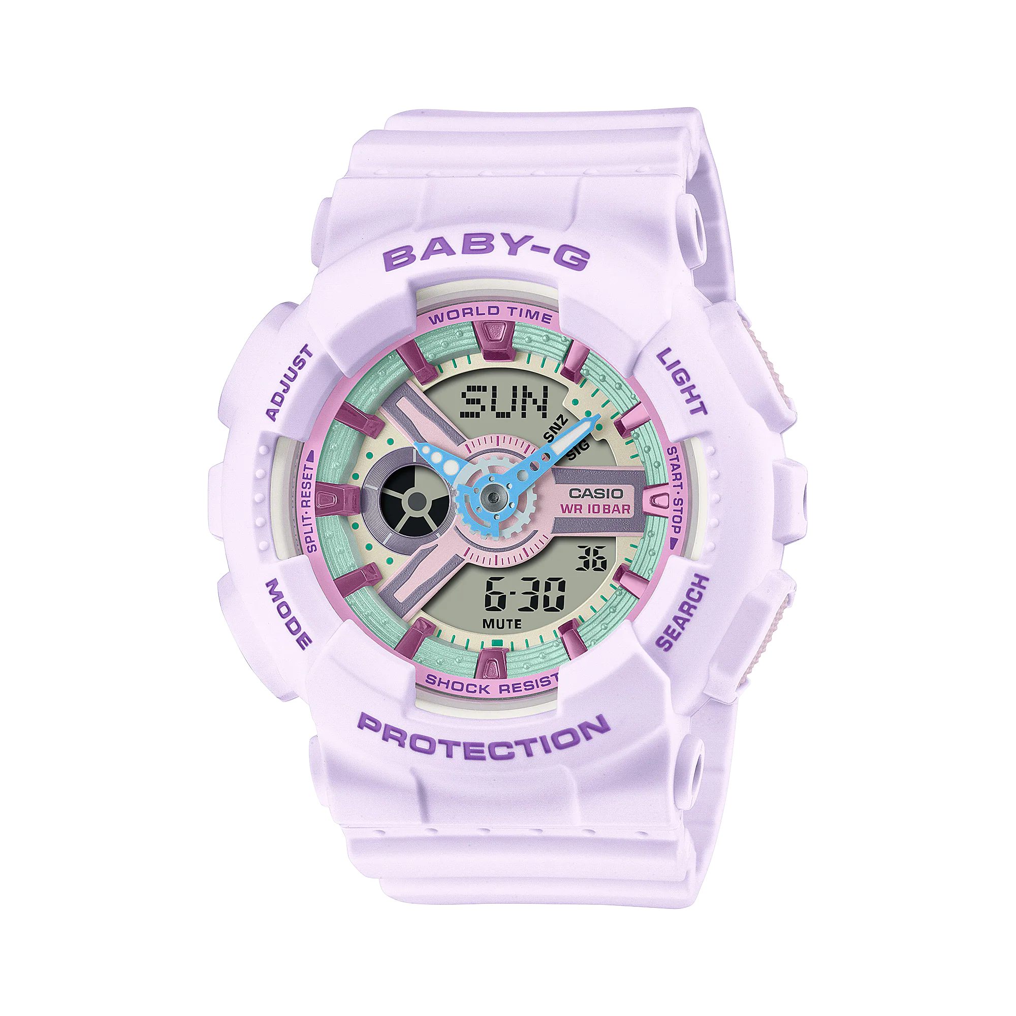 Baby-G Analog Digital Pastel Metallic Watch BA110XPM-6A