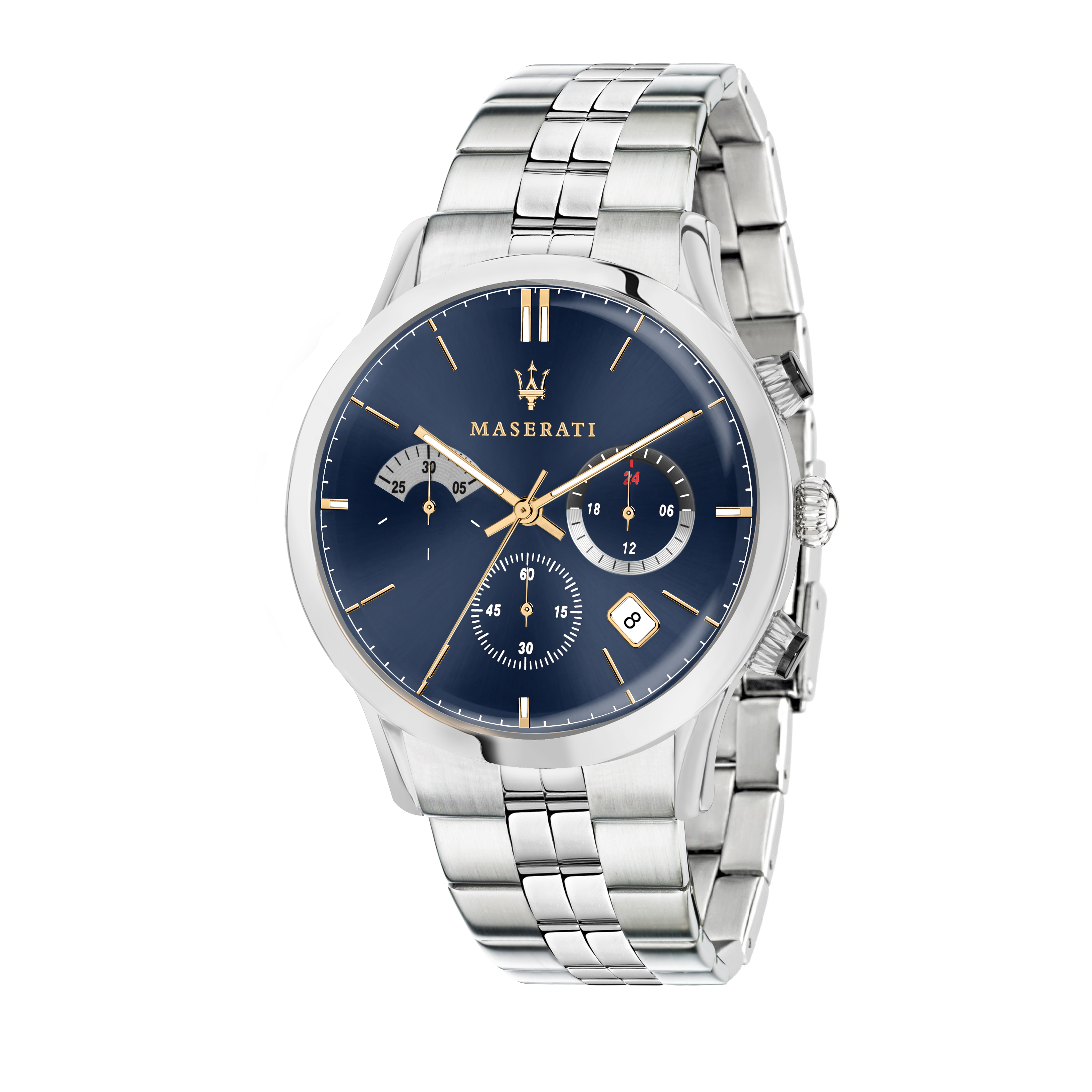 RICORDO 42mm Silver Watch