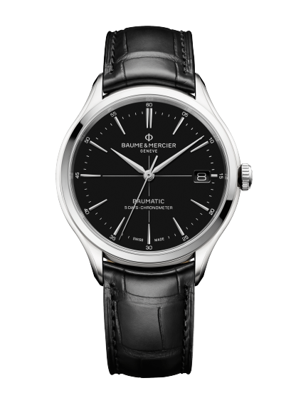 Baume &amp; Mercier Clifton 黑色表盘 10692 男士手表 M0A10692