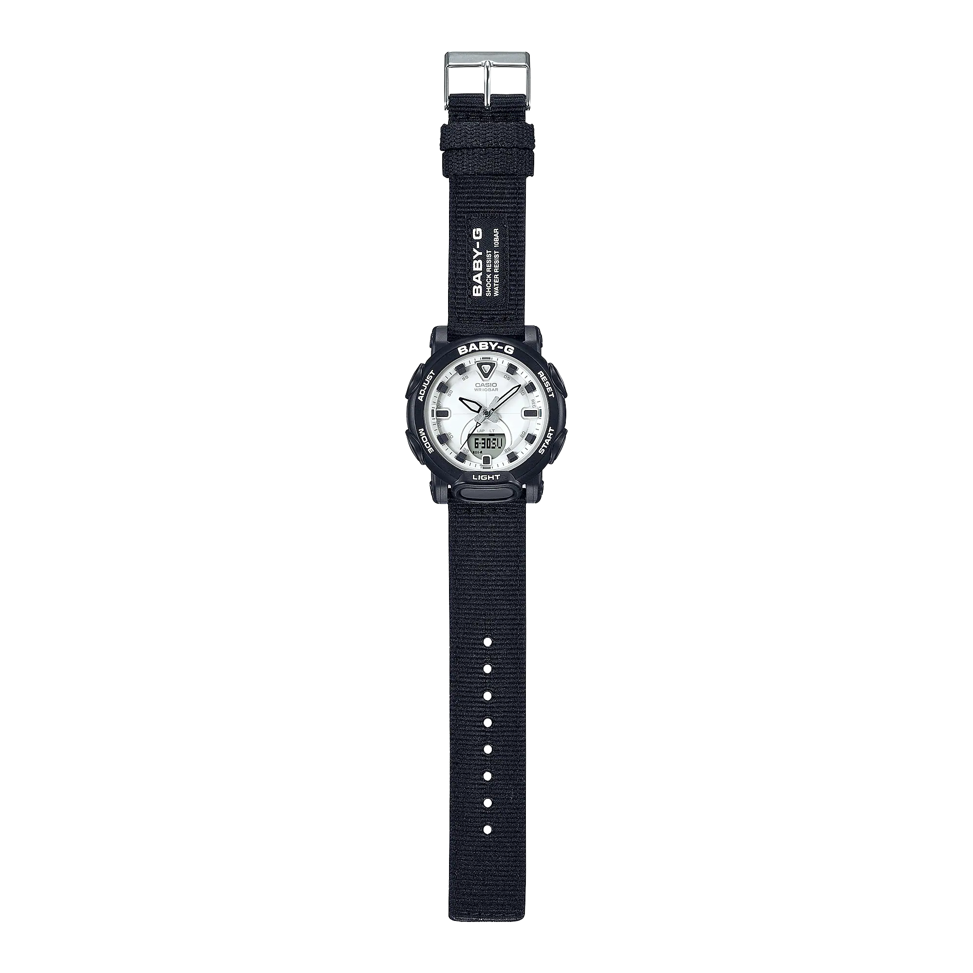 Baby-G Standard Analog Digital White Dial Watch BGA310C-1A