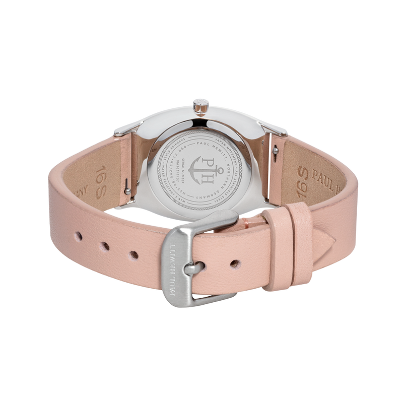 Paul Hewitt Modern Edge Silver Sunray Nude Watch