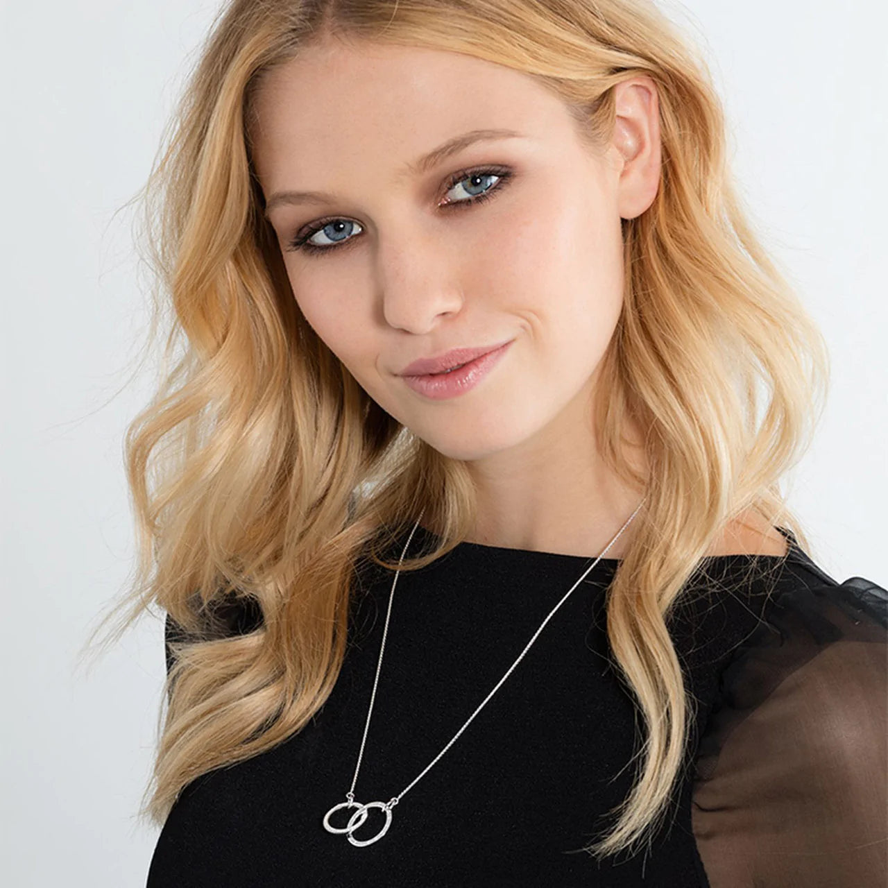 Thomas Sabo Together Rings Necklace 55-60cm